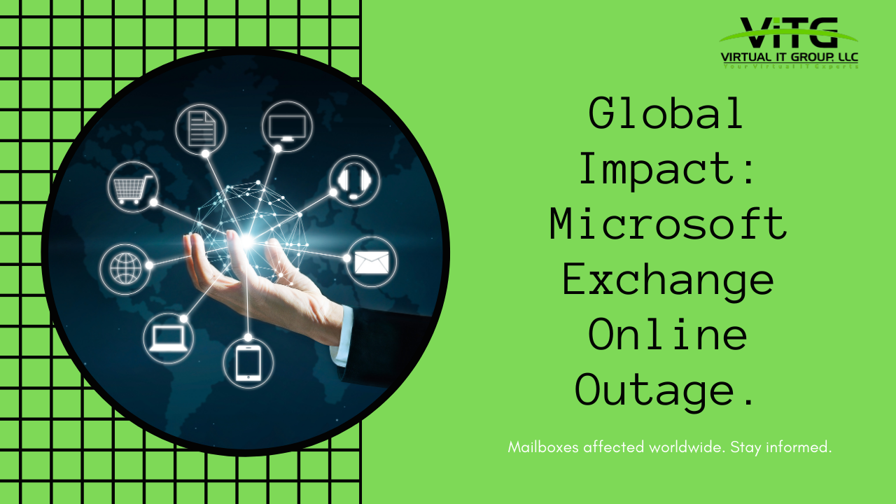Global Impact Microsoft Exchange Online Outage.