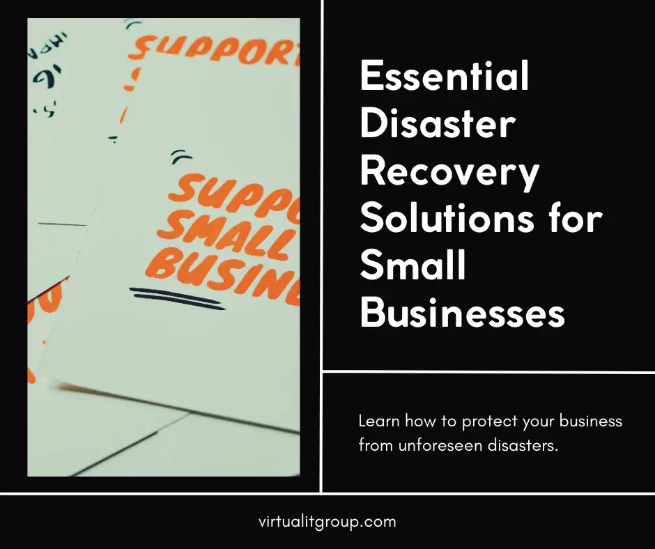 Disaster Recovery Solutions For Small Businesses