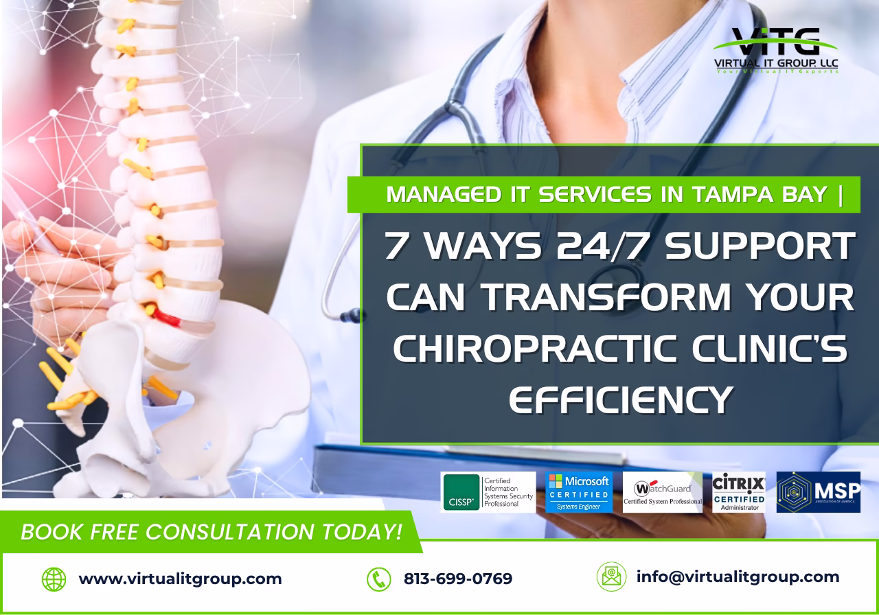 Managed IT Services in Tampa Bay ensuring seamless software integration for chiropractic clinics