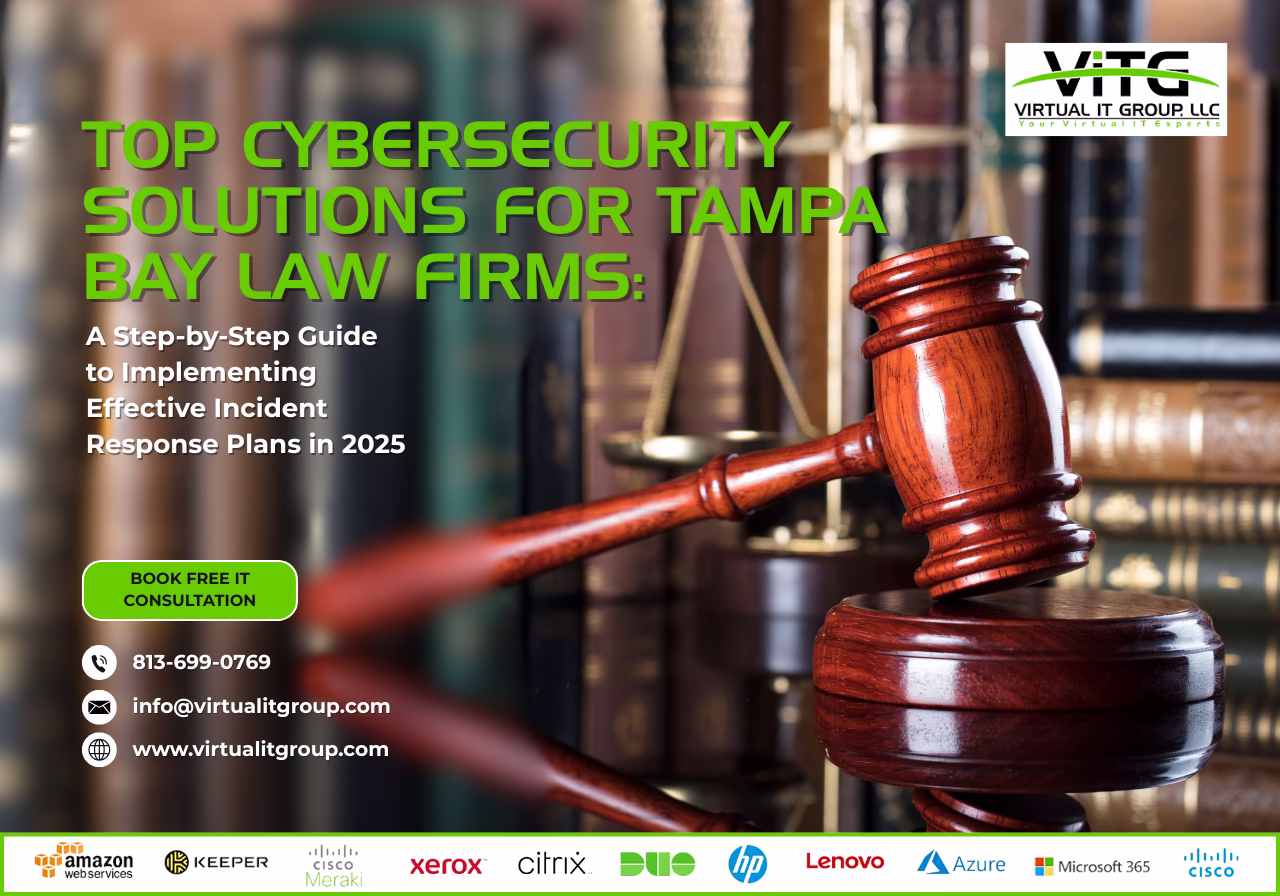 Cybersecurity solutions for law firms in Tampa Bay, protecting legal data from cyber threats