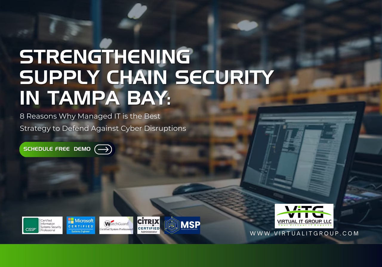 Supply chain security in Tampa Bay with Managed IT services to protect your business operations