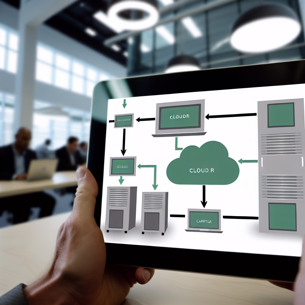 Cloud infrastructure planning diagram for Land O' Lakes businesses