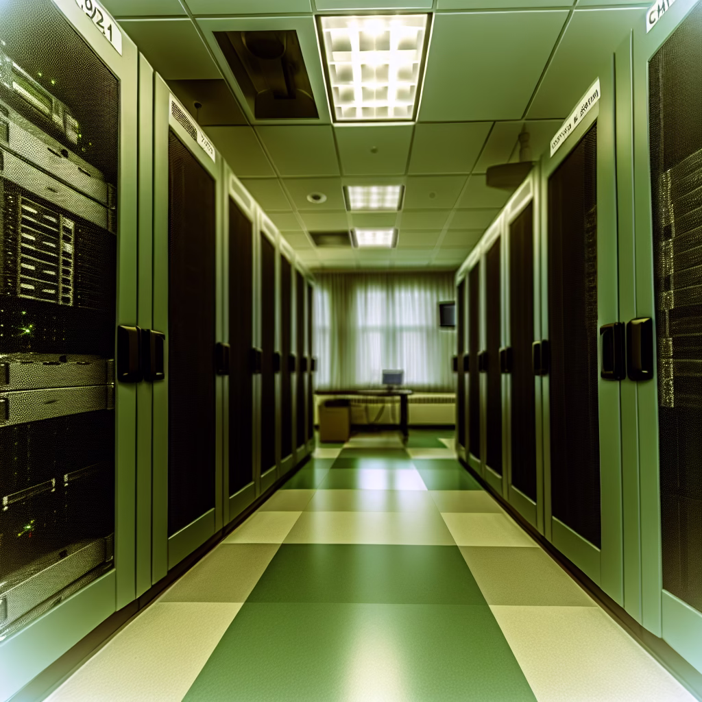 Healthcare practice server room with physical security safeguards for Seffner businesses