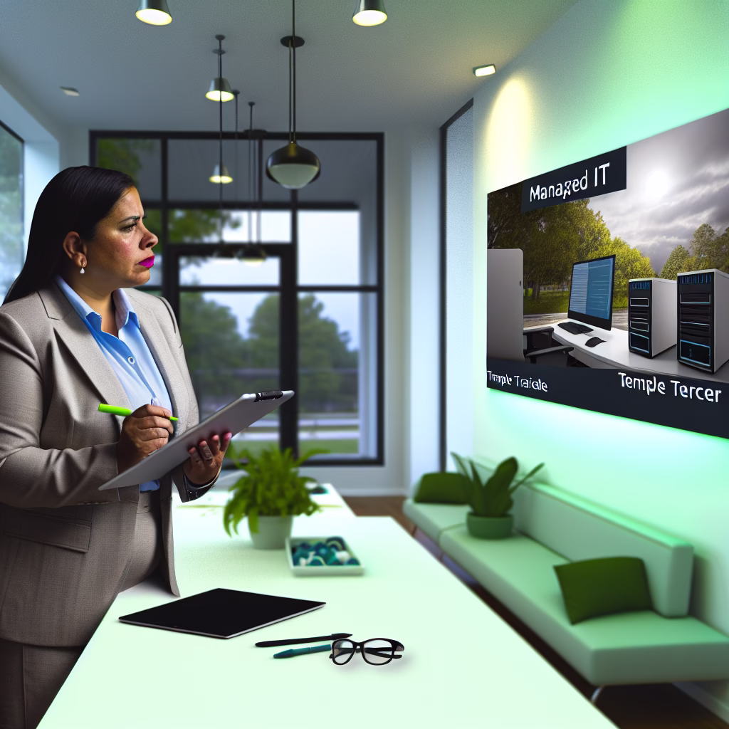 Temple Terrace business owner evaluating managed IT provider options for Temple Terrace businesses